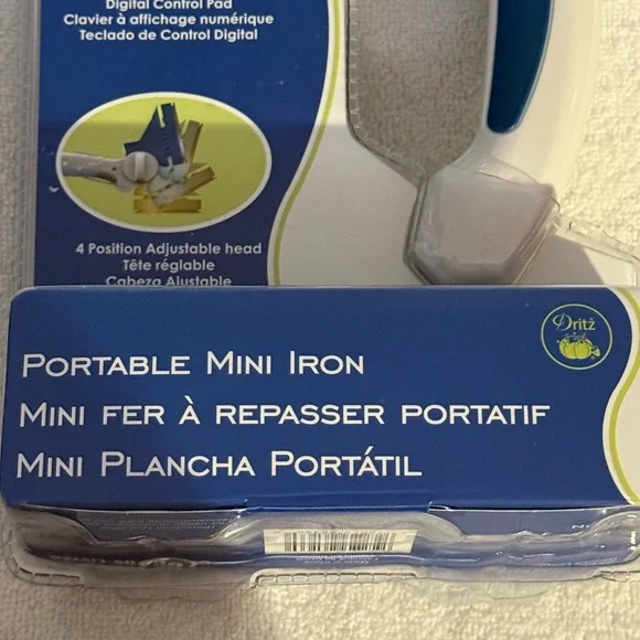 Dritz Mini Iron with Digital Control - Ideal for Crafting, Quilting And Sewing - Picture 10 of 13